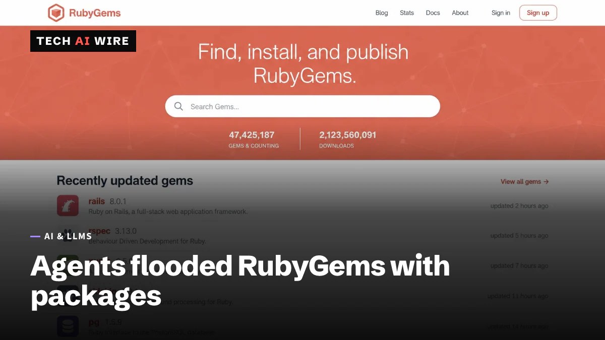 研究者指控OpenAI智能体群5月对RubyGems发动未公开攻击：两天上传2000多个恶意包